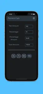 Pro Percent Calculator screenshot #1 for iPhone