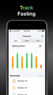 fasting air: intermittent diet iphone screenshot 3