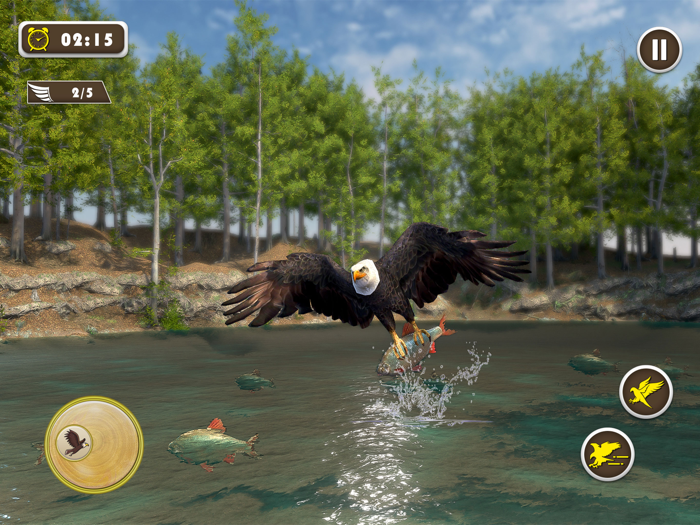 Pet American Eagle Life Sim 3D