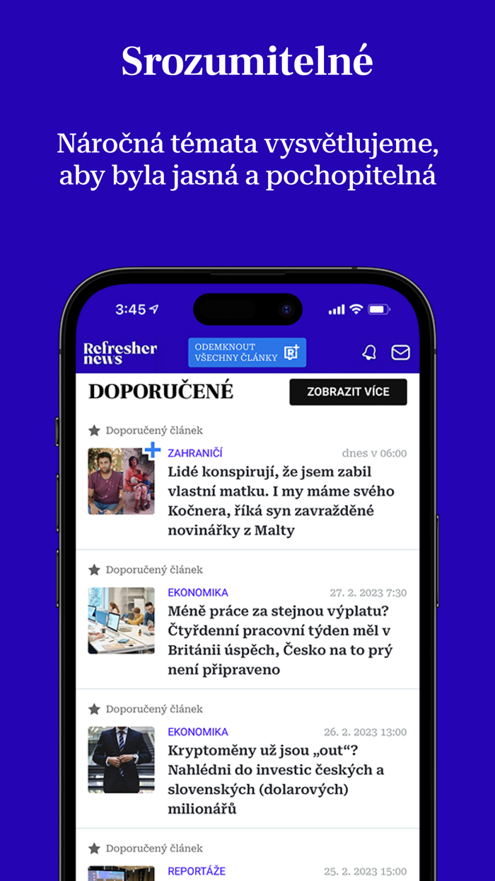 Refresher News Česko