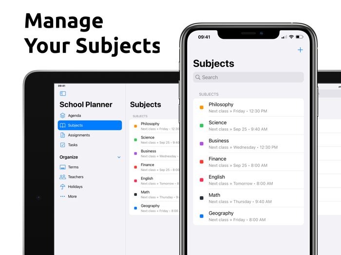 School Planner - Timetable