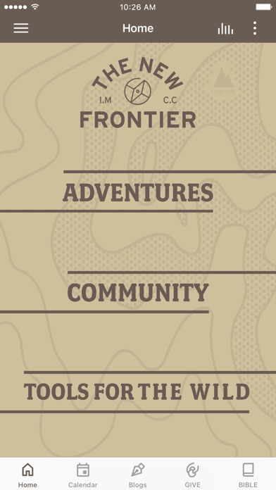 The New Frontier Ministries Screenshot