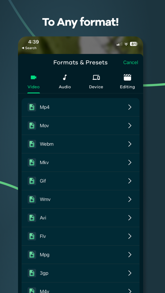 #2. Video Converter, Compressor (iOS) 由: Kartik Garasia