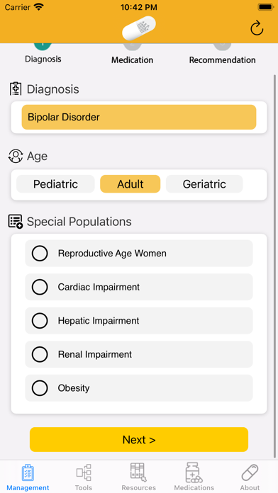 Waco Guide- Psychopharmacology Screenshot