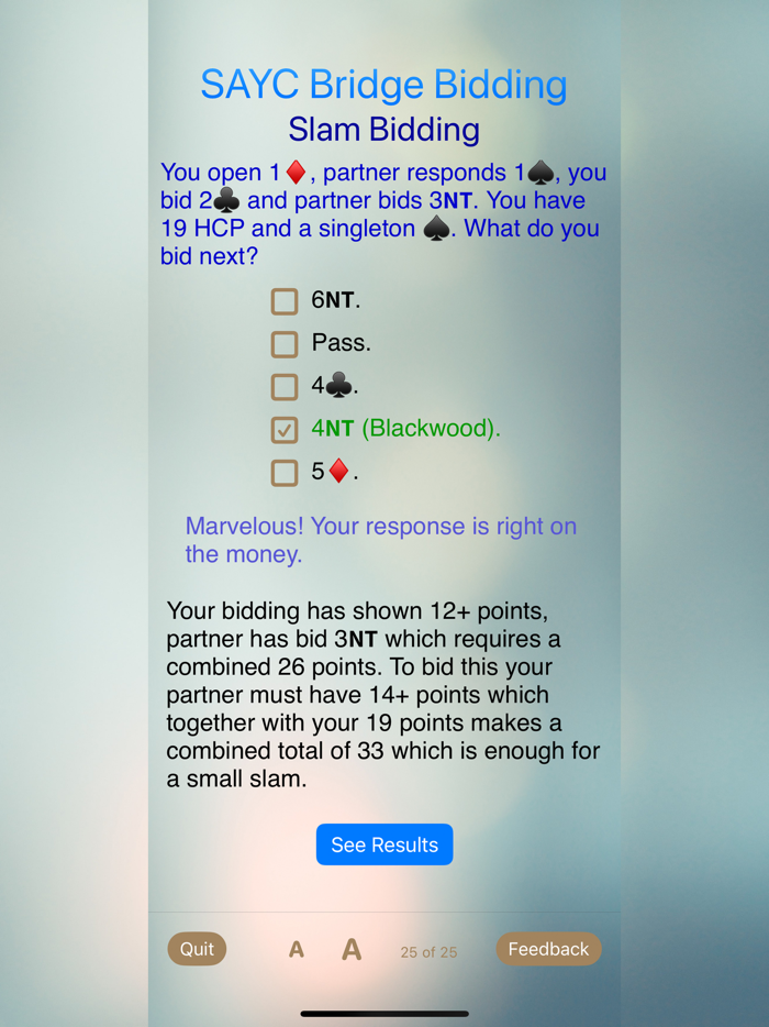 Standard American SAYC