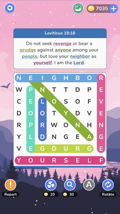 Bible Word Search: Puzzle Game Screenshot