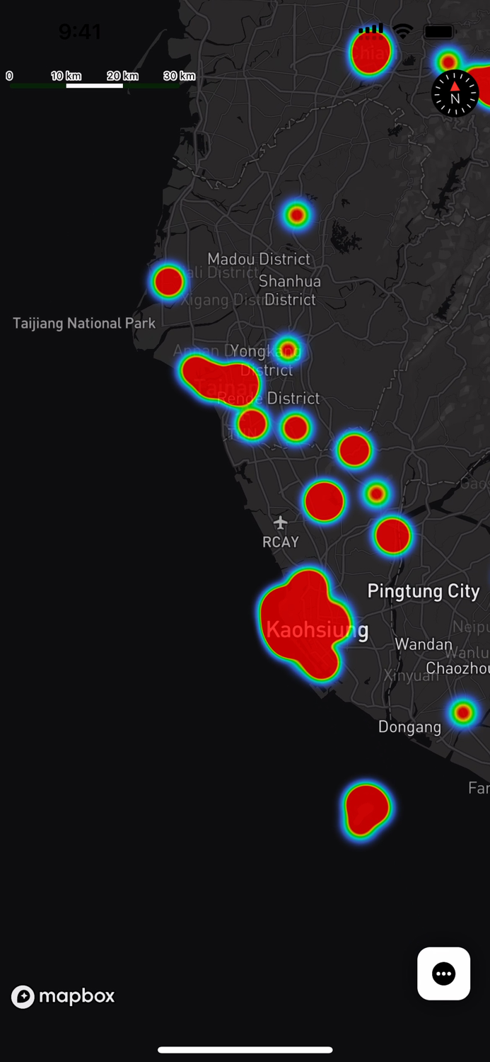 Photos Heatmap