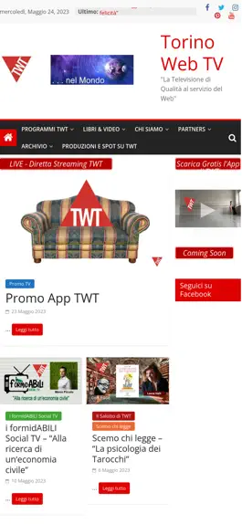Game screenshot Torino Web TV mod apk