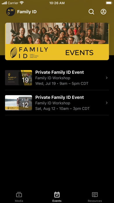 Family iD Screenshot