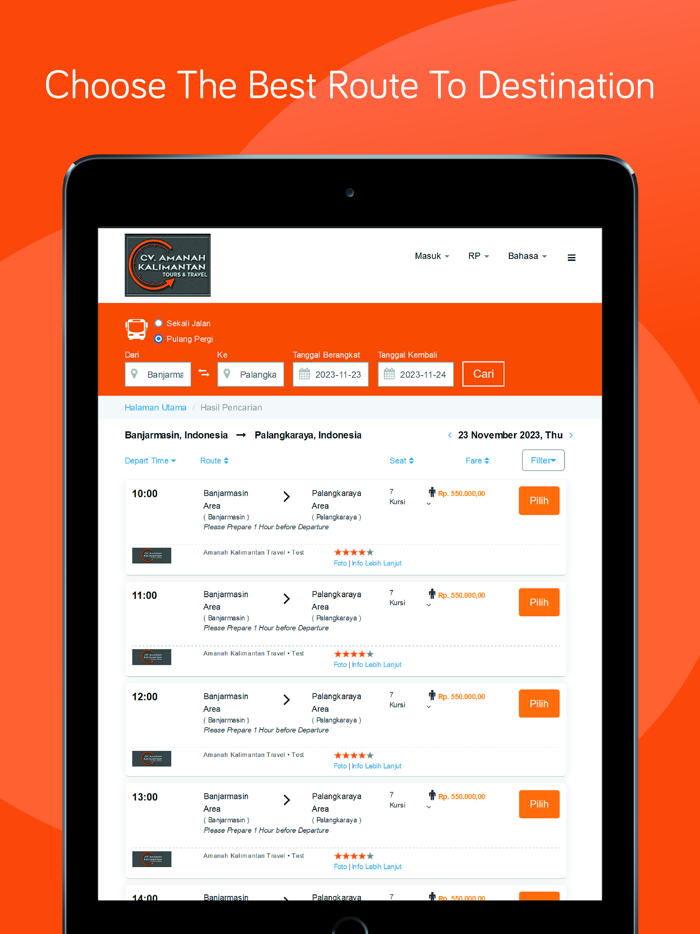 Amanah Kalimantan Travel