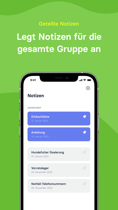 FamPlan | WG- & Familienplaner Screenshot