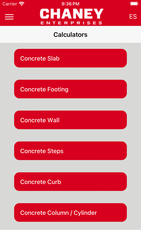 #1. Concrete and Agg Calculator (iOS) 由: Chaney Enterprises