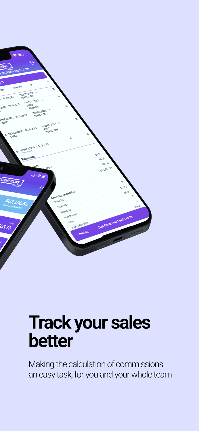 Commissions for sellers