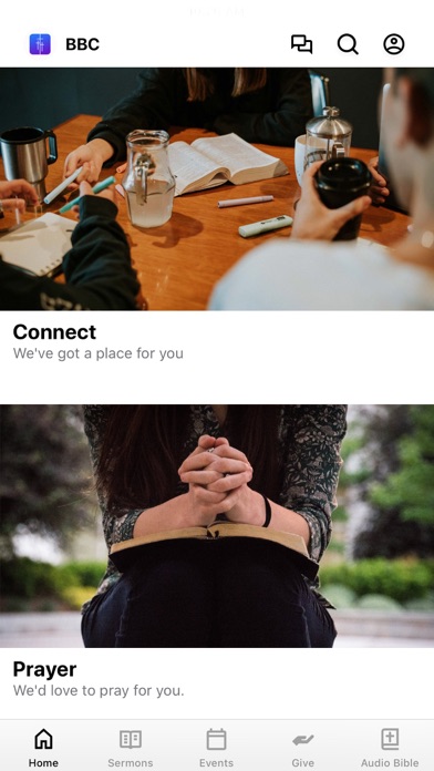Bellaire Baptist Church Screenshot