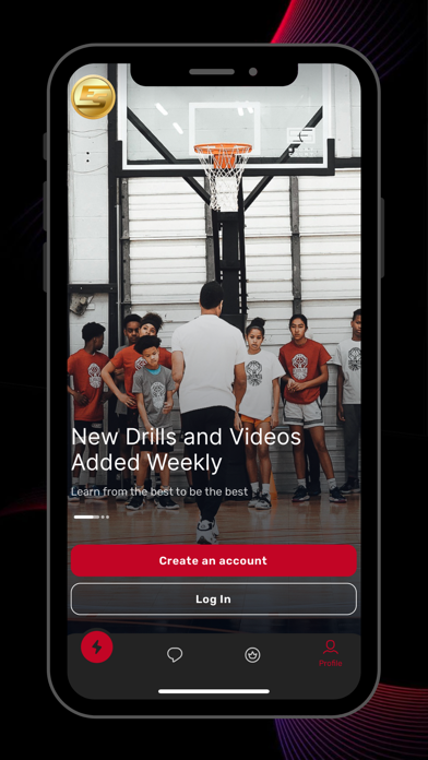 Evolve Basketball App Screenshot