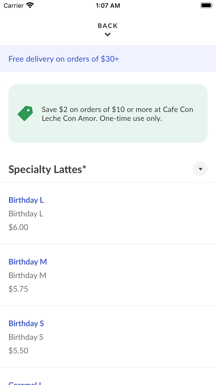 Cafe Con Leche Con Amor