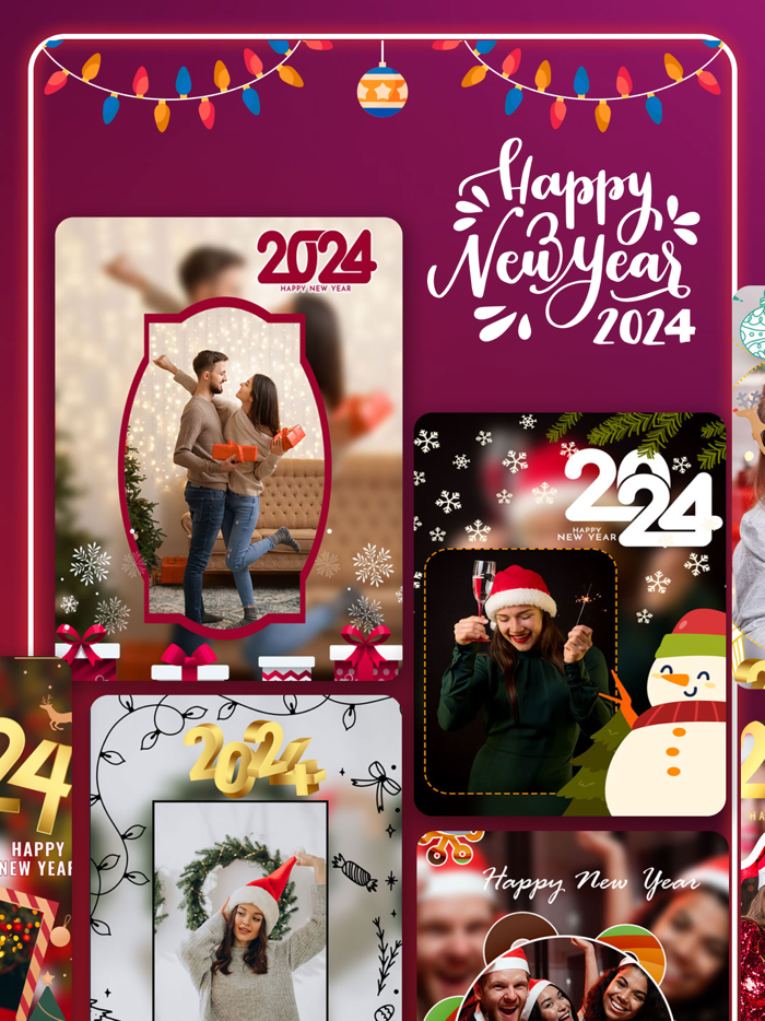 New Year Greeting Cards and Pip