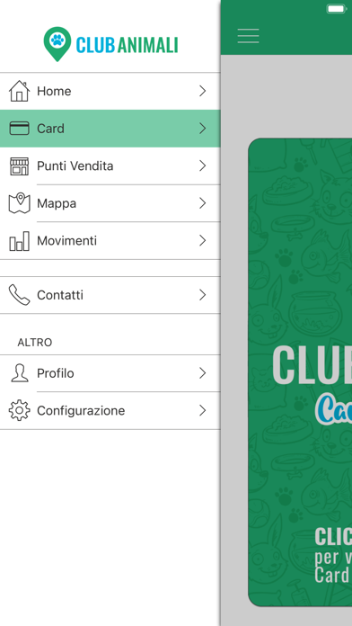 Club Animali - Carta Fedeltà Screenshot