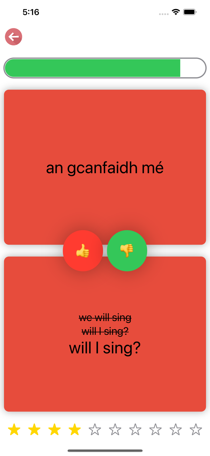 Irish Verb Blitz