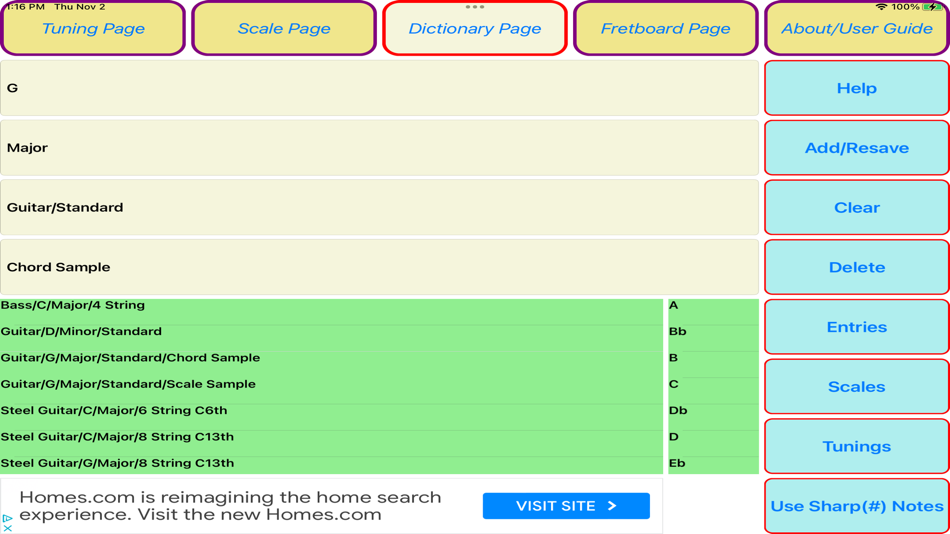 #5. Chord and Scale Finder II (iOS) Με: Thomas Paronis