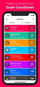 Exam Countdown - School & Uni screenshot #1 for iPhone