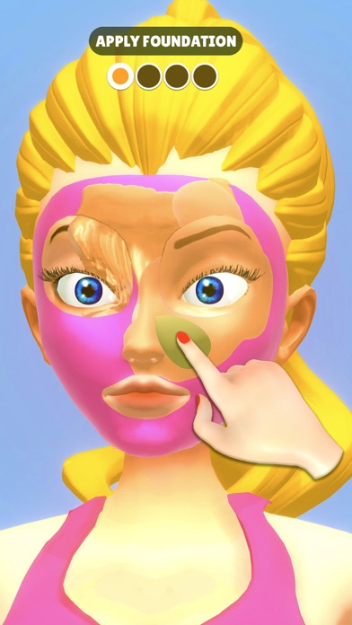 ASMR Peel Off Makeup Screenshot