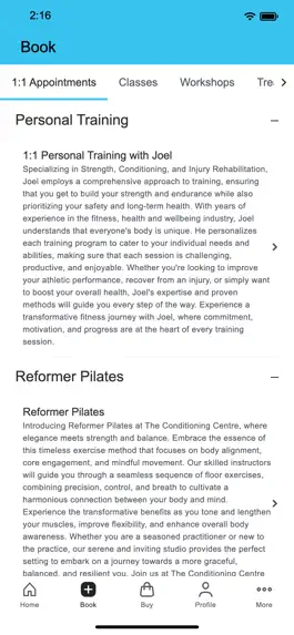 Game screenshot The Conditioning Centre apk