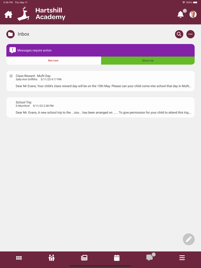 Hartshill Academy App