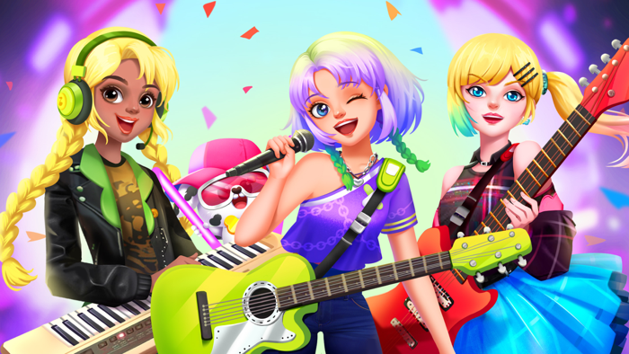 Little Pandas Girls Town