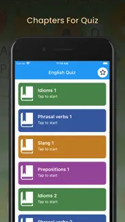 english quiz test your level iphone screenshot 2