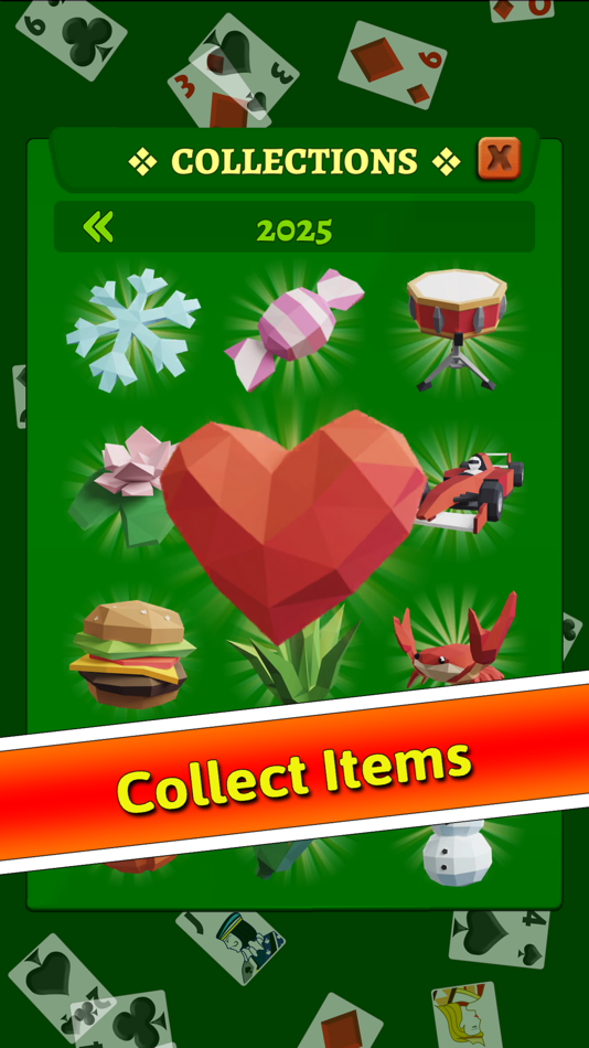 #3. Solitaire Daily +! (iOS) By: GameZen, Inc.