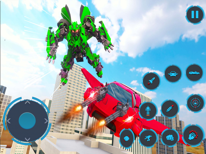 Superhero Robot Fighting Game