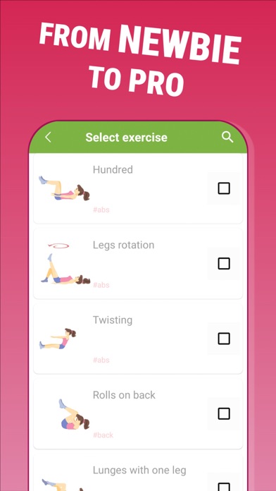 Pilates - home fitness Screenshot