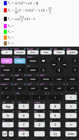 Game screenshot Taculator Graphing Calculator apk
