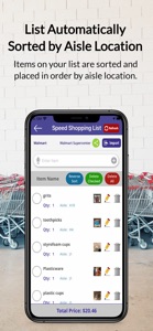 Speed Shopping List screenshot #1 for iPhone