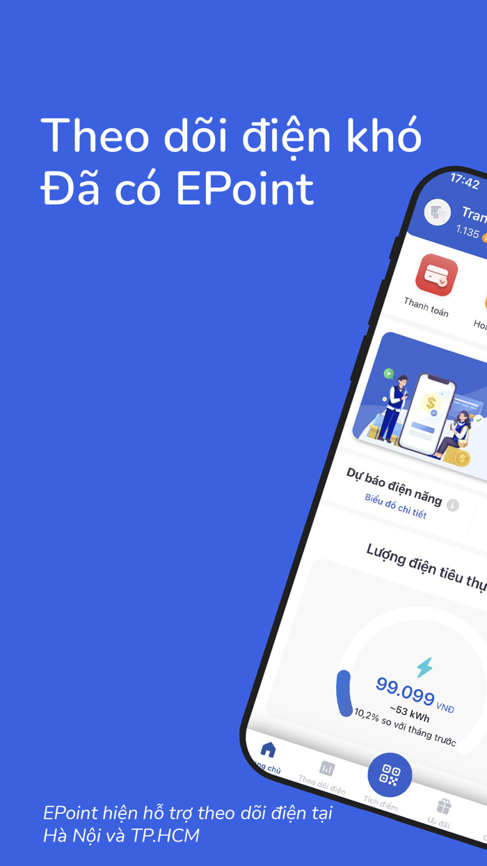 EPoint-Theo dõi điện hàng ngày