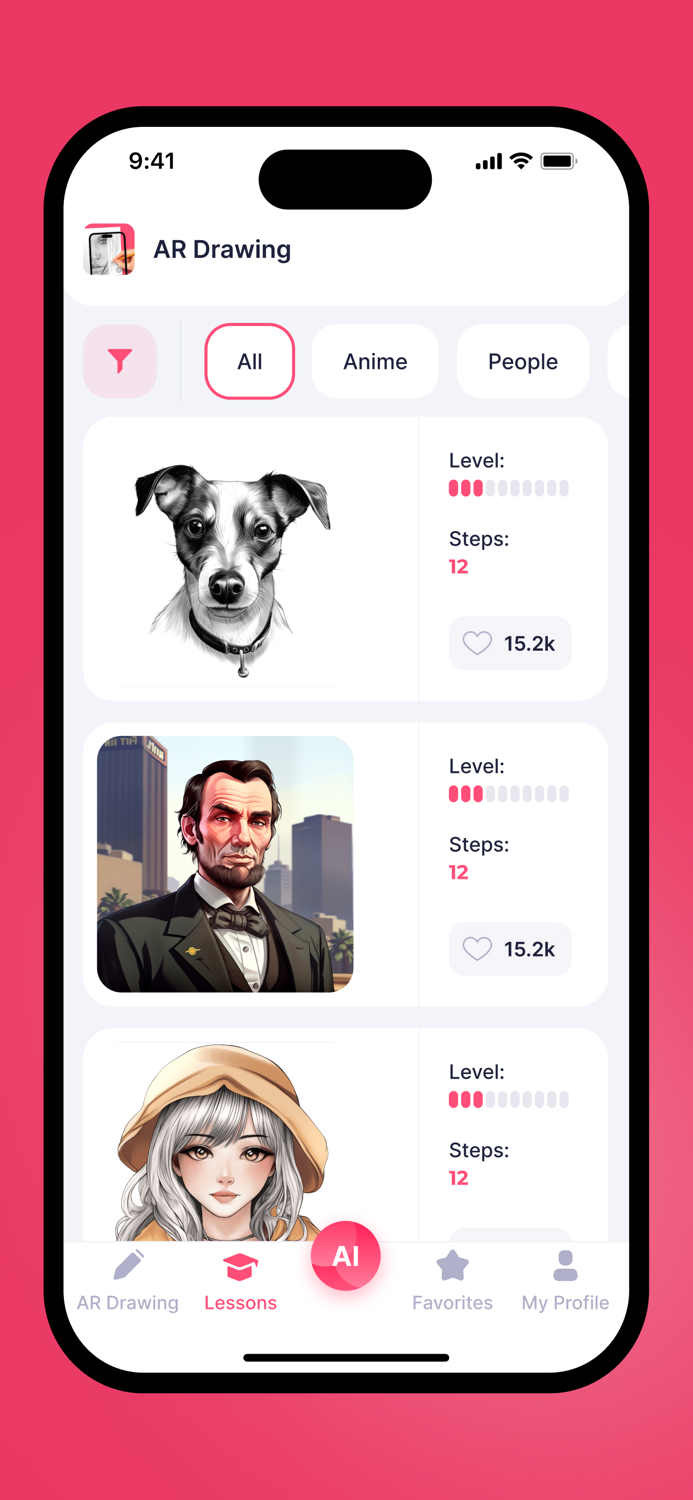 AR Drawing Sketch and Paint