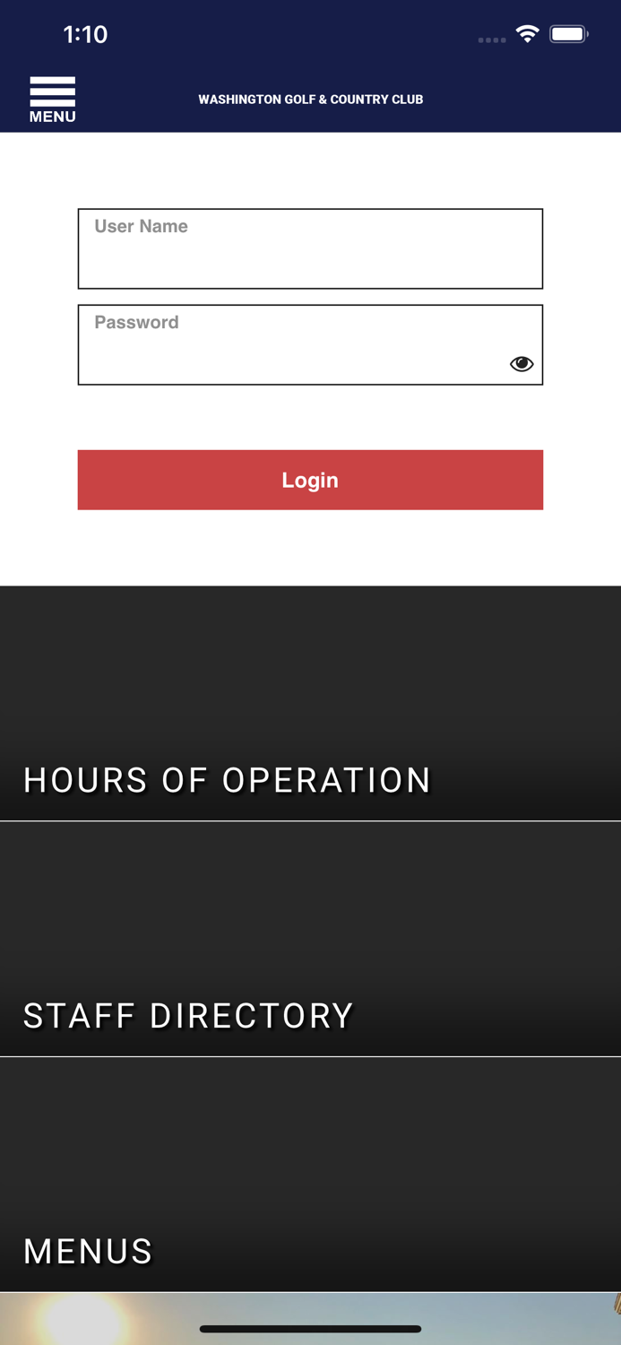 Washington Golf  Country Club