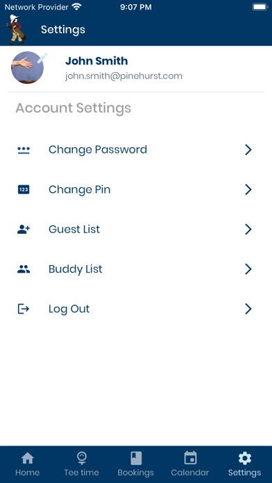 Pinehurst Country Club, NC Screenshot