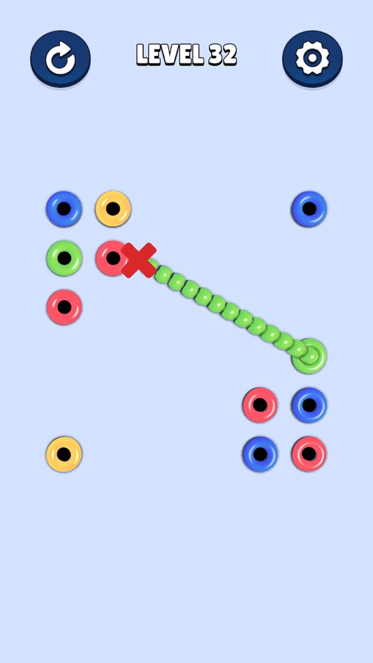 #3. Rope Match 3D! (iOS) 由: Gametator