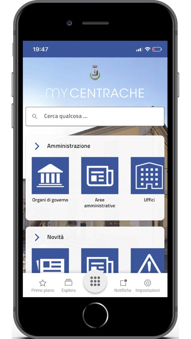 MyCentrache Screenshot