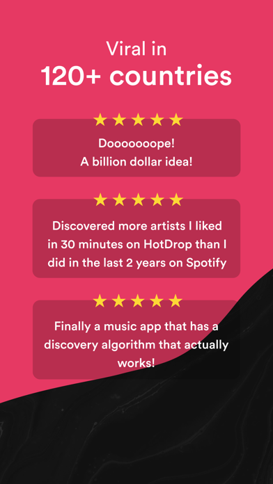 HotDrop: Find Hit Music Screenshot