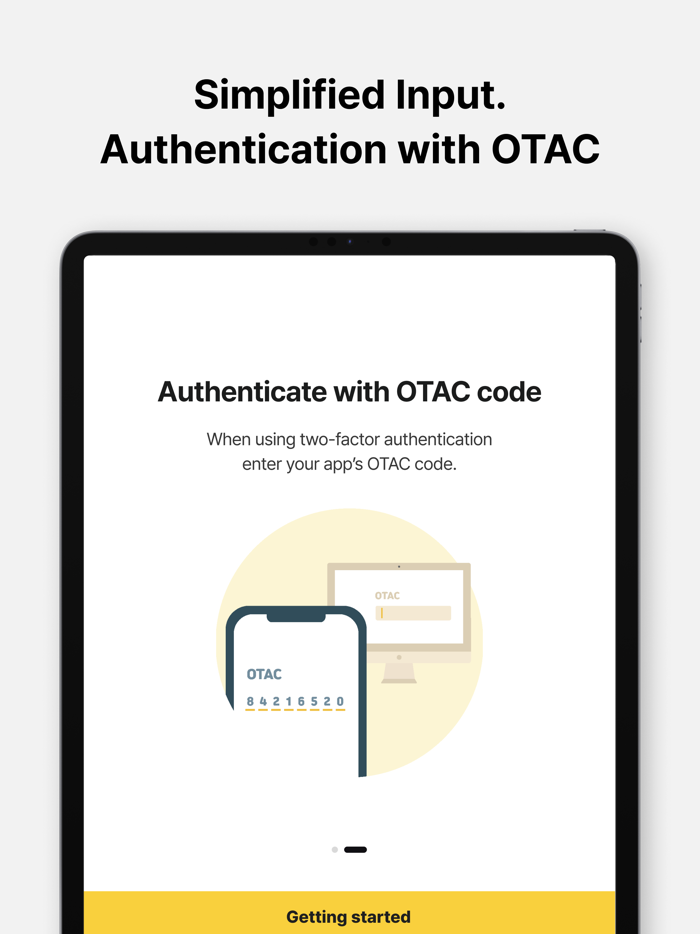 OTAC auth