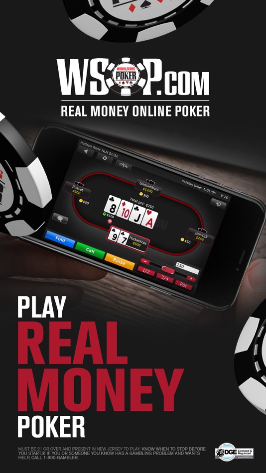 WSOP Real Money Poker – NJ - 7.7.218 - (iOS)