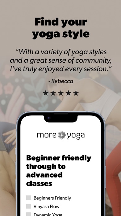 MoreYoga London Yoga Studios Screenshot