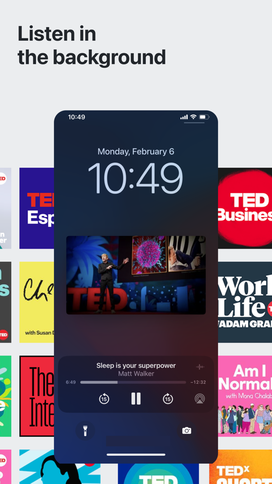 #8. TED Talks: Watch and Learn. (iOS) 게시자: TED Conferences LLC