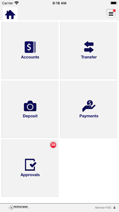 PBbanking Mobile Business Screenshot