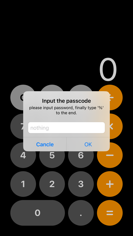 #1. iSecCalc-secret calculator (iOS) 由: fei shen