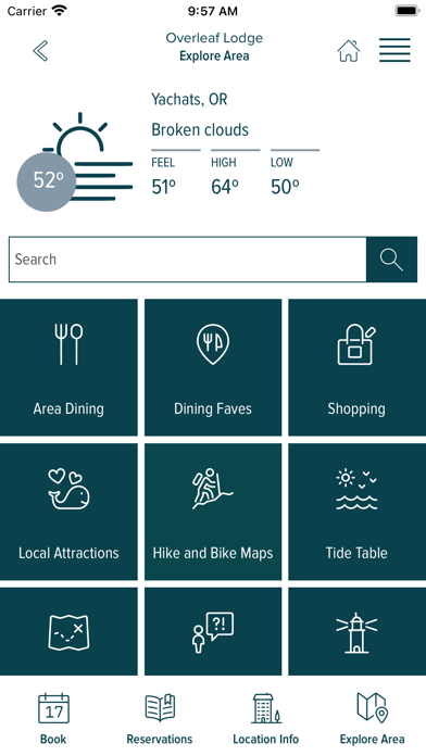 Overleaf Lodge & Spa Screenshot