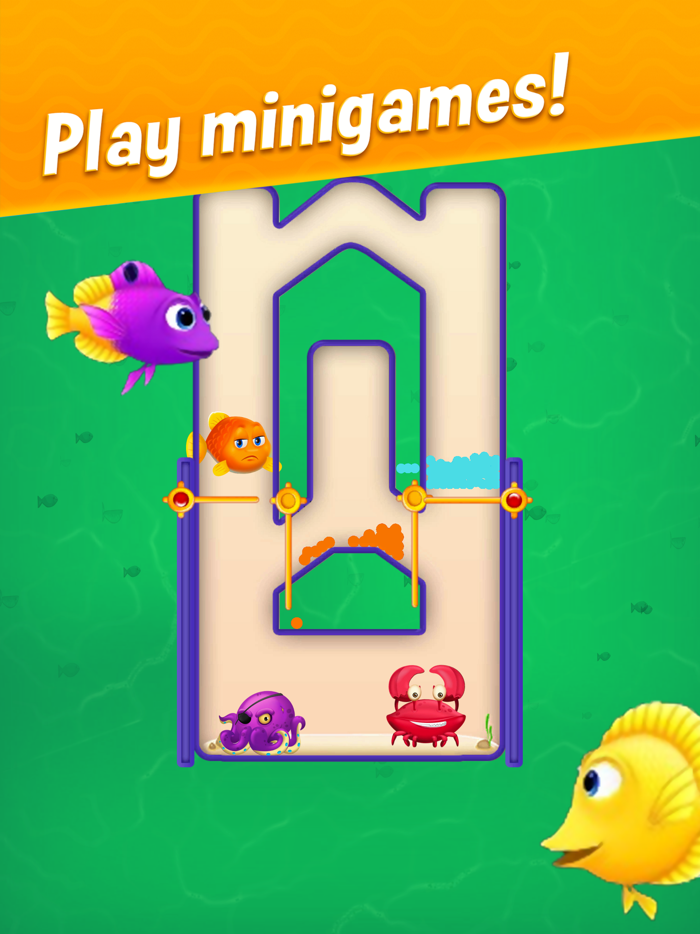 Fishdom Puzzle 3D - Pin Rescue